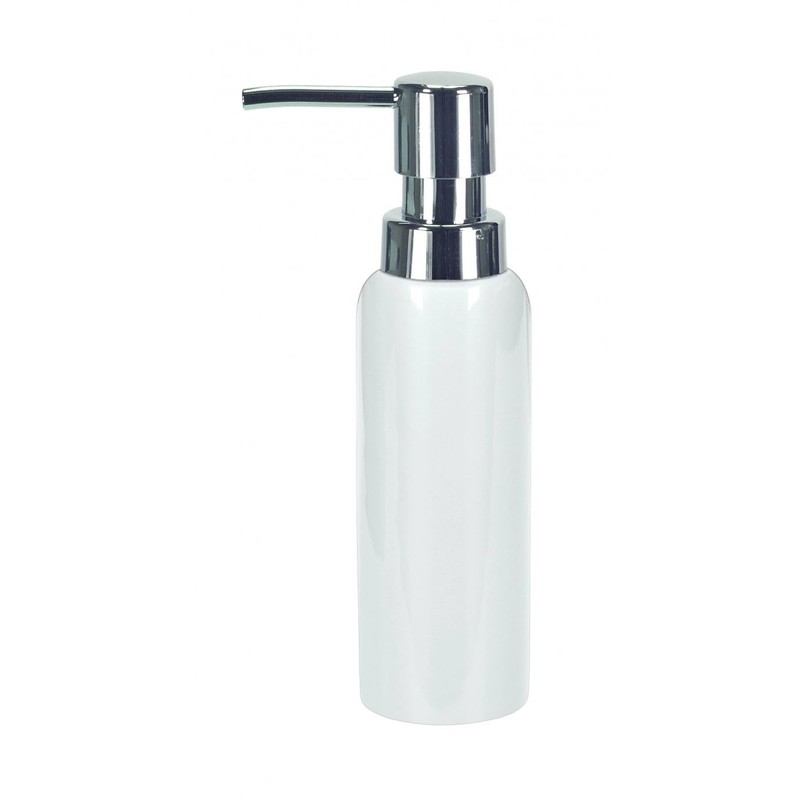 Kleine Wolke Pur Shiny Contemporary Stoneware Soap Dispenser (7.09''t X