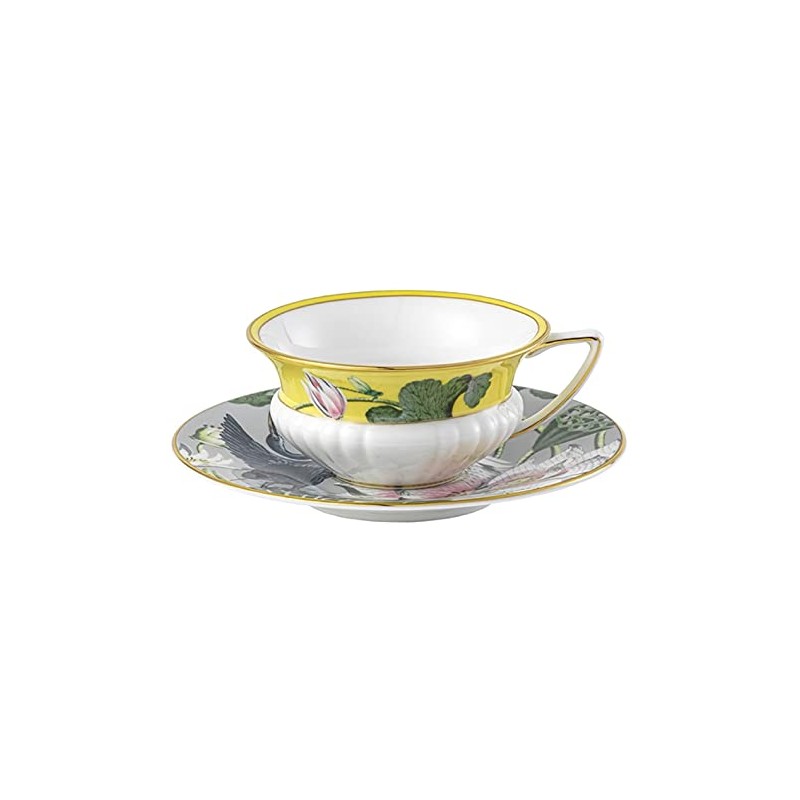 Wedgwood Wonderlast 1057268 Water Lily Tea Cup & Saucer, 6.8