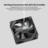 92mm 90mm 12V DC Moisture-Proof Fan High Airflow 12V 9025