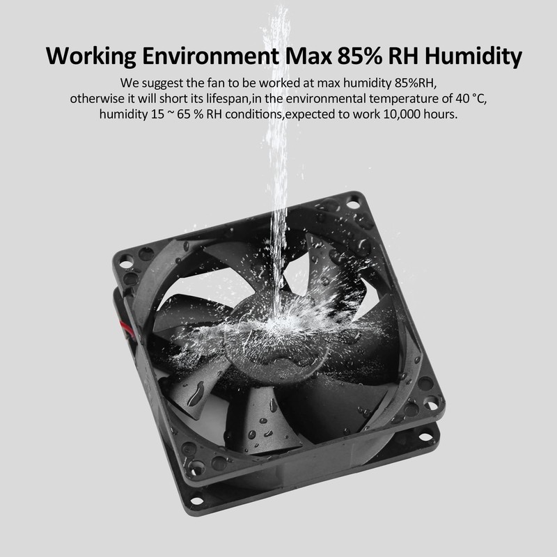 92mm 90mm 12V DC Moisture-Proof Fan High Airflow 12V 9025