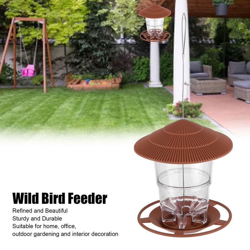 Wild Bird Feeder Hanging Bird House Foldable Bird Feeders with