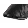 XUNQUCOM Classic Newsboy Cap,PU Leather Beret Ivy Flat Golf Driving