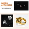 OATIPHO 2pcs Box Jewelry Sponge Pad Jewelry Insert Mat Earring