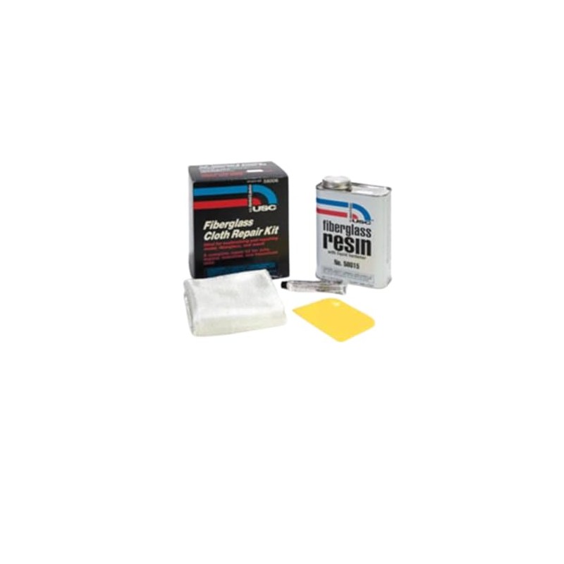 U. S. Chemical & Plastics USC-58005 Fiberglass Repair Kit, Quart