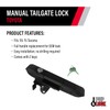 POP & Lock – Manual Tailgate Lock for Toyota Tacoma,