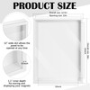 Vicenpal 2 Pcs Large Magnet Display Board Frames, Magnetic Bulletion