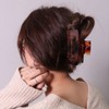 Big Square Hair Clip (BG0044) (Clear)