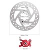 Aluminum Alloy Brake Caliper Brake Pad Set Universal for 2448V