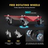 NEW 4PCS 6000LB Car Dolly Wheel Tire Dolly Heavy Duty