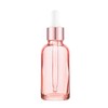 Easeen 48 Pack 2oz Rose Glass Dropper Bottles, Eye Dropper