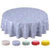 Home Direct Round Oilcloth PVC Wipe Clean Tablecloth 160cm 62"