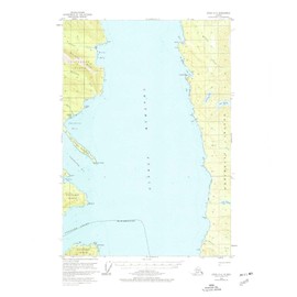 YellowMaps Sitka D 3 AK topo map, 1:63360 Scale, 15 X 15 Minute, Historical, 1951, Updated 1977, 21.8 x 18 in - Polypropylene