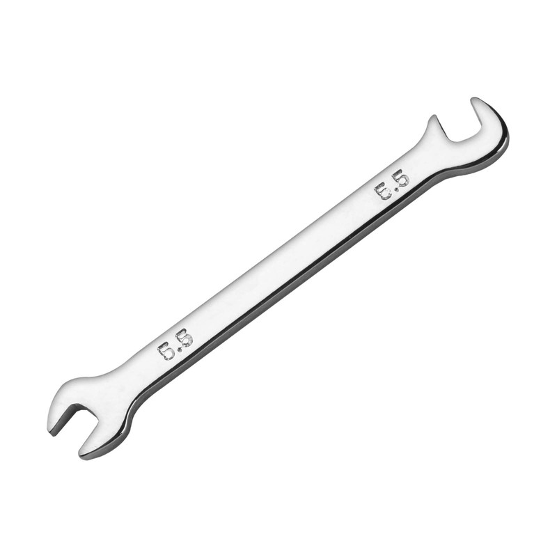 Larcele 7 Pcs Mini Double Open End Wrench Metric 3mm-5.5mm