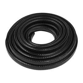 POFET Car Door Edge Protector, Car Door Rubber Seal, U Shaped Anti Scratch Strip for Most Cars, 5M (Black)