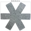 Rosenstein & Söhne Pot Mats: Set of 20 Felt Pan