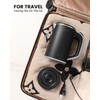 Small Kettle Electric, 0.8L Double Wall Portable Travel Kettle with