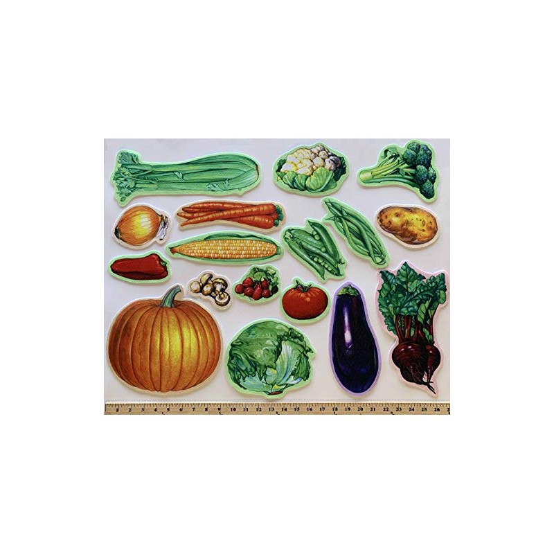 Story Time Felts 36 Piece Fruit, Nuts & Vegetable PRECUT