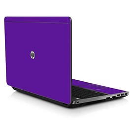 LidStyles Vinyl Protection Skin Kit Decal Sticker Compatible with HP Probook 4440S (Purple)