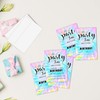 Tie Dye Theme Birthday Invitations, Fill-In Style Birthday Party Invitations