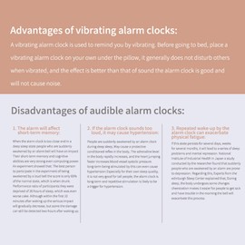 TS-BC670 Silent Vibration Alarm Clock Students Wake Up Strong Wake Artifact Creative Cute Pet Mute LED Digital Clock