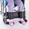 Wheelchair Leg Strap Black Wheelchair Foot Rest Restraint for Elderly