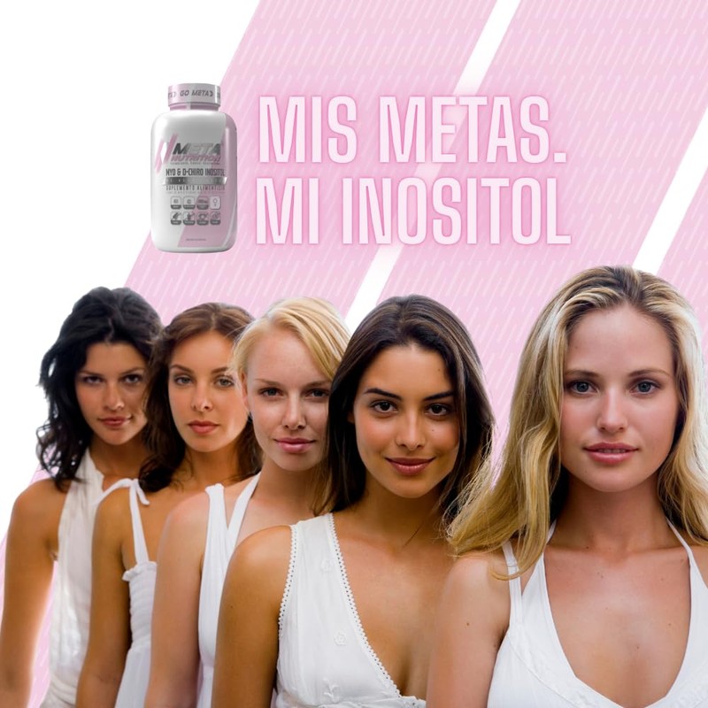 Meta Nutrition Myo y D-Chiro Inositol Ratio 40:1. 40 días