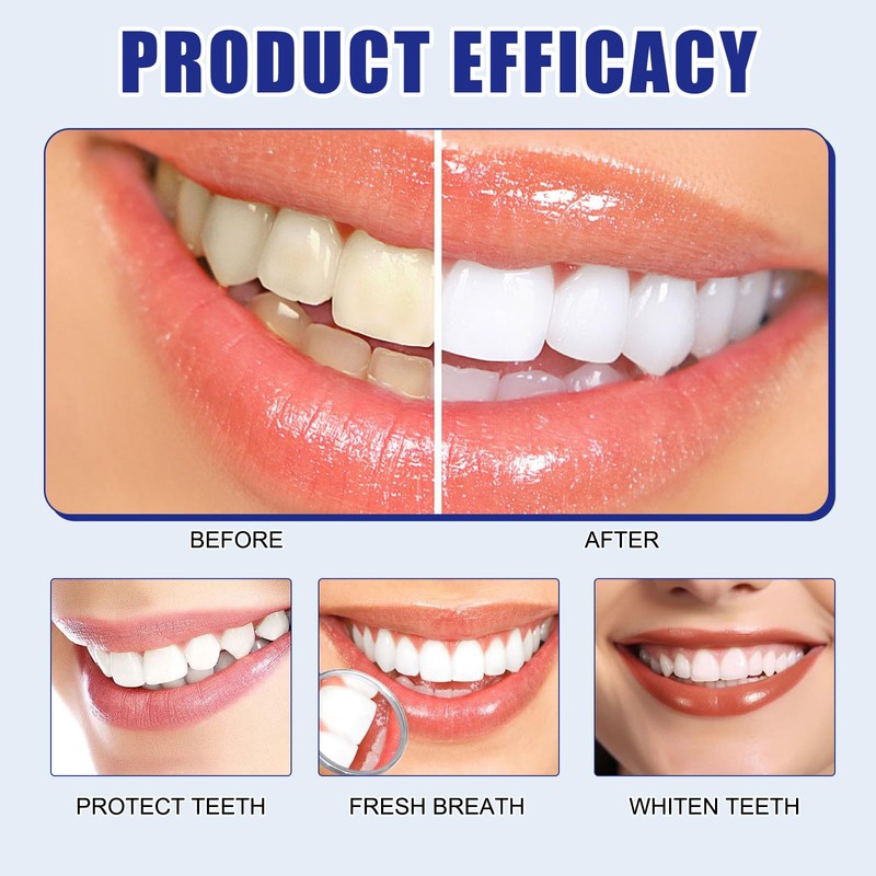 2PCS Hydroxyapatite Toothpaste,7.5% Hydroxyapatite Restorative Nano Hydroxyapatite Toothpaste Gentle Hydroxyapatite