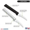 Rada Cutlery Curved Blade Paring Knife – Stainless Steel Blade