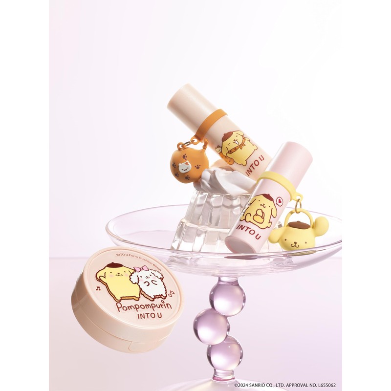 INTO U x "Cinnamorol" and "Pompompurin" Collaboration (FB02 Sunny Apricot,