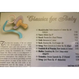 Sleepy Time - Classics for Baby (CD, 2007) (Kids) New, Bach, Mendelssohn, Ravel