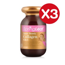 Springleaf Inner Beauty Collagen 6-in-1 90 Tablets x 3 / 스프링리프 이너뷰티 콜라겐 6-in-1 90정 X3개