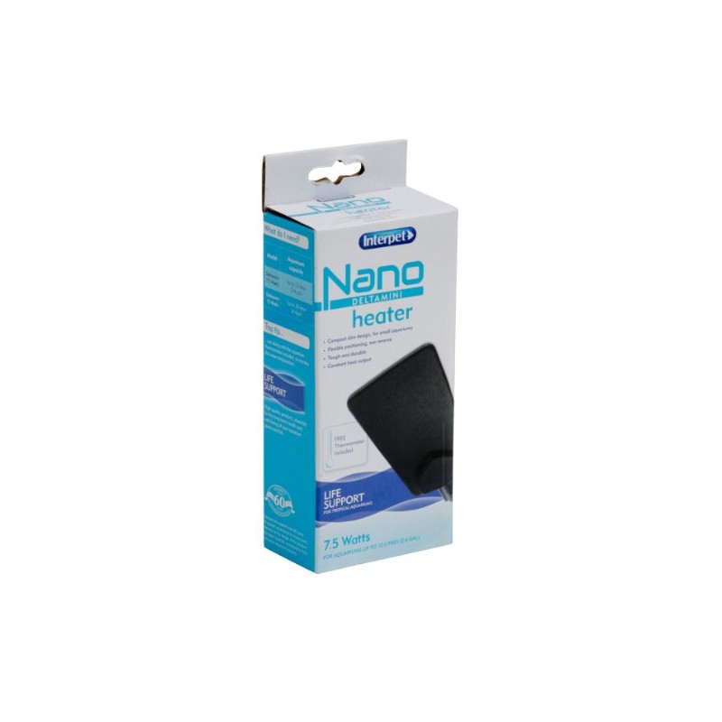 Interpet Delta Mini Heater for Small Nano Aquarium Fish Tank,
