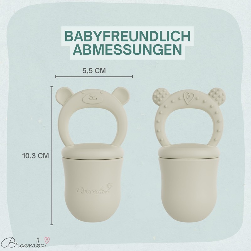 Broemba Baby Fruit Teat (Beige)