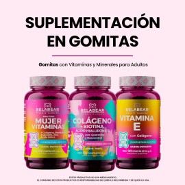 Belabear Gomitas Colágeno 3 Unidades. 990g Sabor Fresa