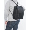 Tanax MOTOFIZZ Motorcycle Seat Bag Optional Shoulder Belt MP-340 Black