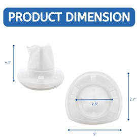 Nispira VF110 Vacuum Cleaner Replacement Filter For BLACK+DECKER Handheld Vacuum, Fit Models CHV9610, CHV1210, CHV1410, CHV1410B, CHV1510, HHVI315JO42, HHVI320JR02, HHVI325JR22, 3 Pack