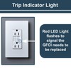 Legrand Radiant 1597NTLTRWCCD4 15 Amp Night Light GFCI Self Test
