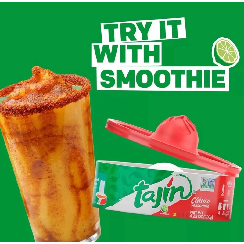 TAJÍN 2 Pack - Tajin Clásico Chile Lime Seasoning Rimmer