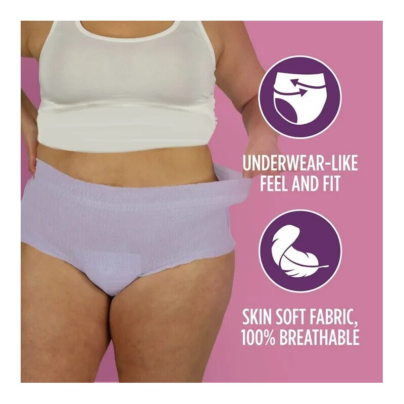 Assurance Women's Incontinence Underwear, XL , Maximum Absorbency (72 Count)