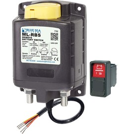Blue Sea Systems 7702 Blue Sea 7702 ML-Series Remote Battery Switch with Manual Control 24V DC