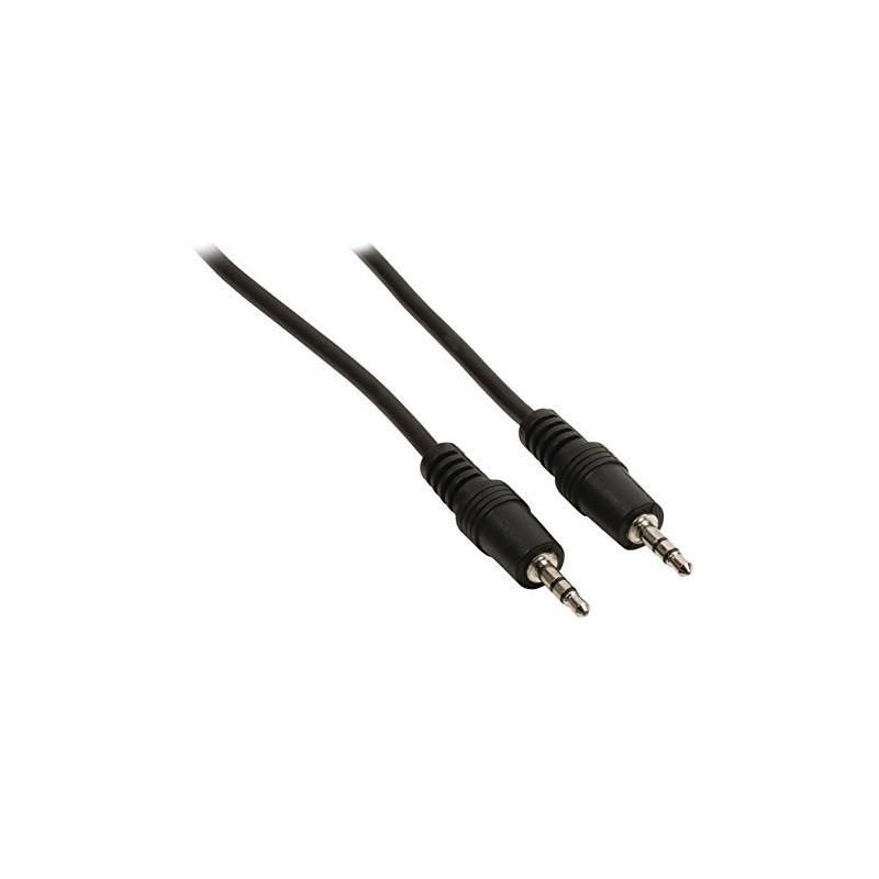 Valueline 1m 3.5mm Male to 3.5mm Male Jack Stereo Audio