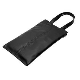 Seikou Sangyo EH-195 Car Goods EXEA Leather Tissue Case, Black