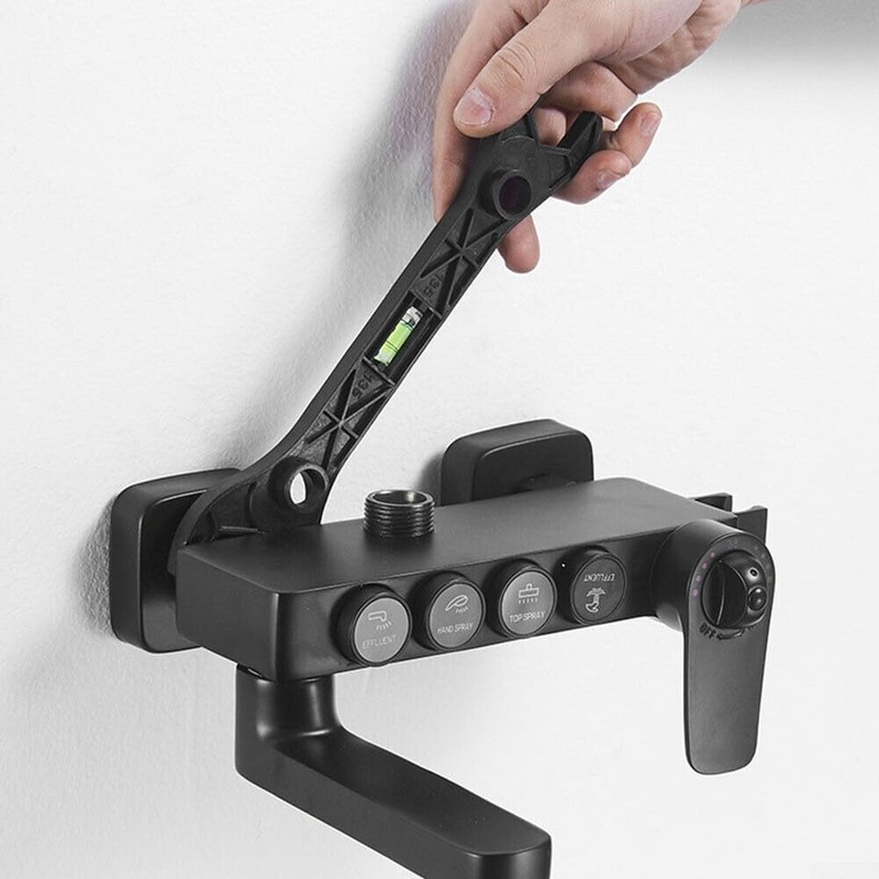 Drhomeam Multipurpose Plumbing Wrench Plastic Shower Key Tool for Bathroom