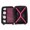 Betsey Johnson 26 Inch Checked Luggage Collection - Expandable Scratch