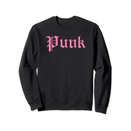 Punk Gothic Style Sweatshirt