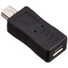 変換名人 microUSB(メス) → miniUSB(オス) 変換アダプタ USBMCB-M5A