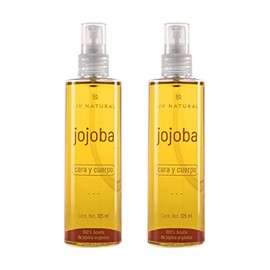 LIV NATURAL Set de 2 Aceite de Jojoba orgánico LIV NATURAL 125 ml cada uno