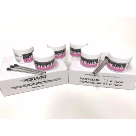 GWR BRAKE Grease Ceramic Extreme Solids Lube Ceramlub OEM 2800°F Real Synthetic 6 pk