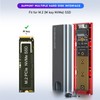 M.2 NVME SSD Enclosure 10Gbps High Speed Transmission PCIe NVMe