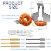 JONMON Chainsaw Sharpening Attachment Kit - 8Pcs Chain Saw Blade